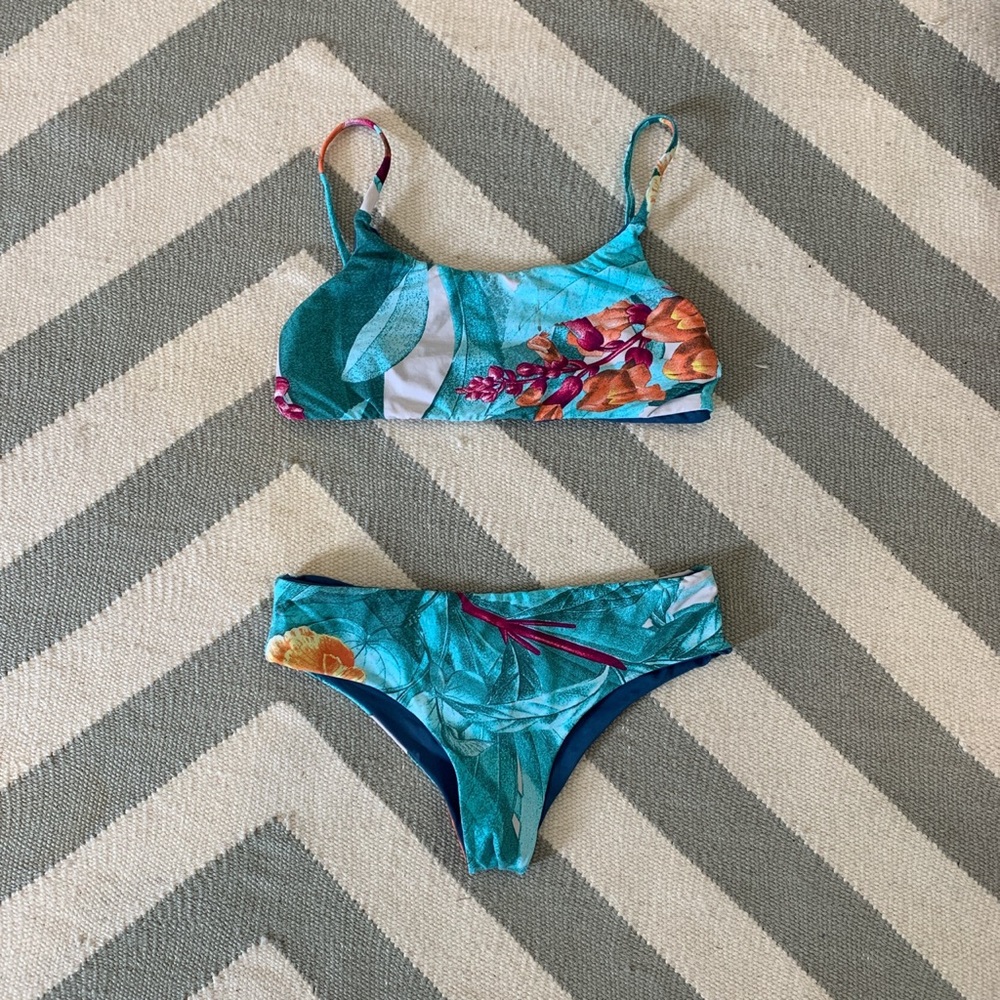 San Lorenzo Reversible Bikini TOP ONLY